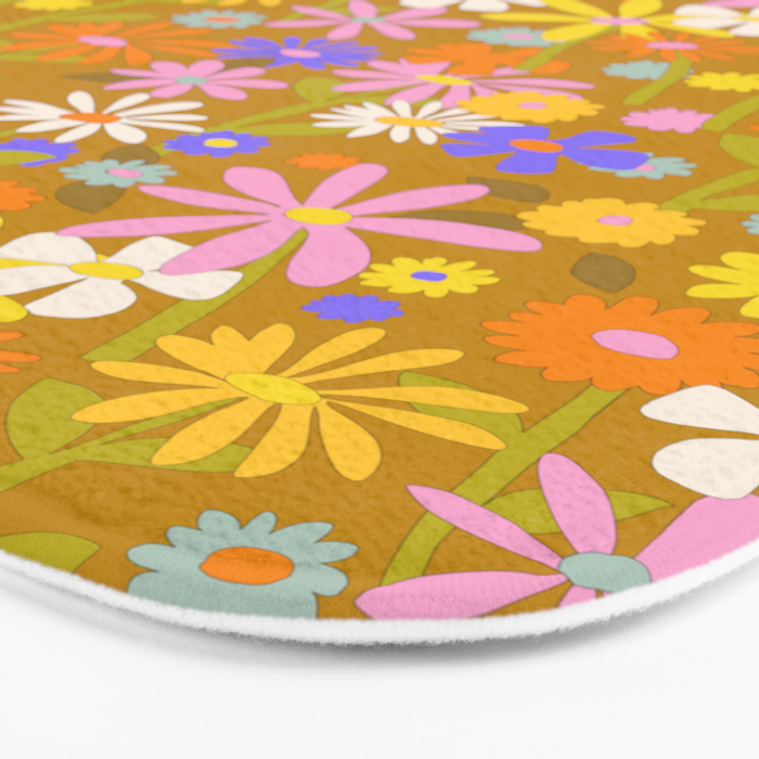 Flower Power Bath Mat Gallery Image 3