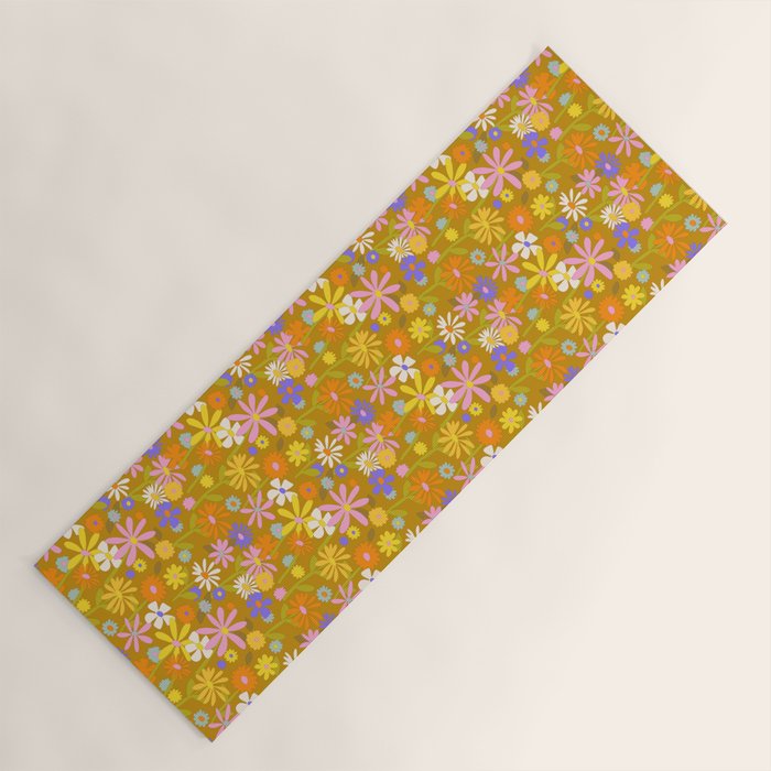 Flower Power Yoga Mat Gallery Image 1