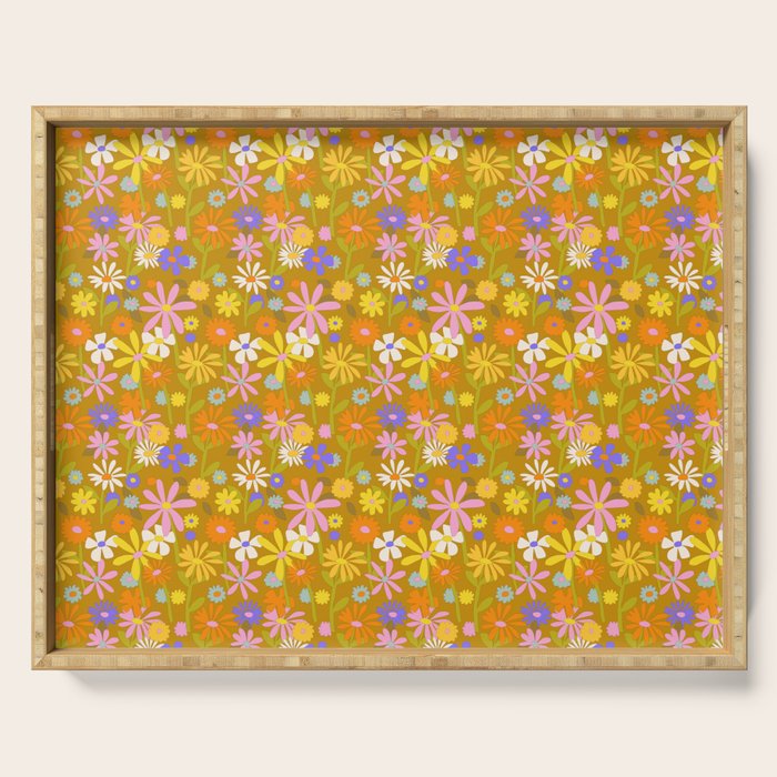 Flower Power Serving Tray Gallery Image 1