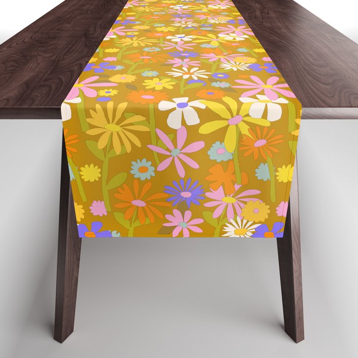 Flower Power Table Runner Gallery Image 1