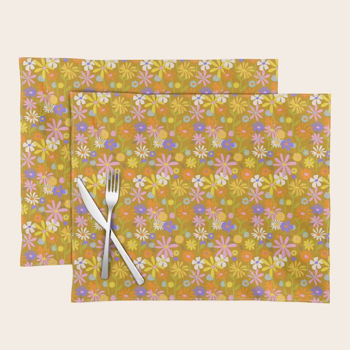 Flower Power Placemat Gallery Image 1