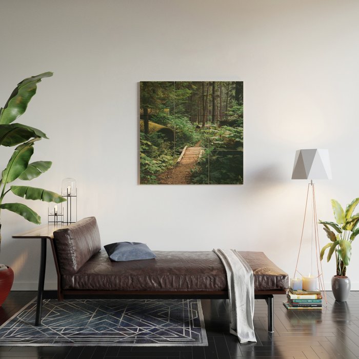 A Walk in the Woods II Wood Wall Art Gallery Image 2