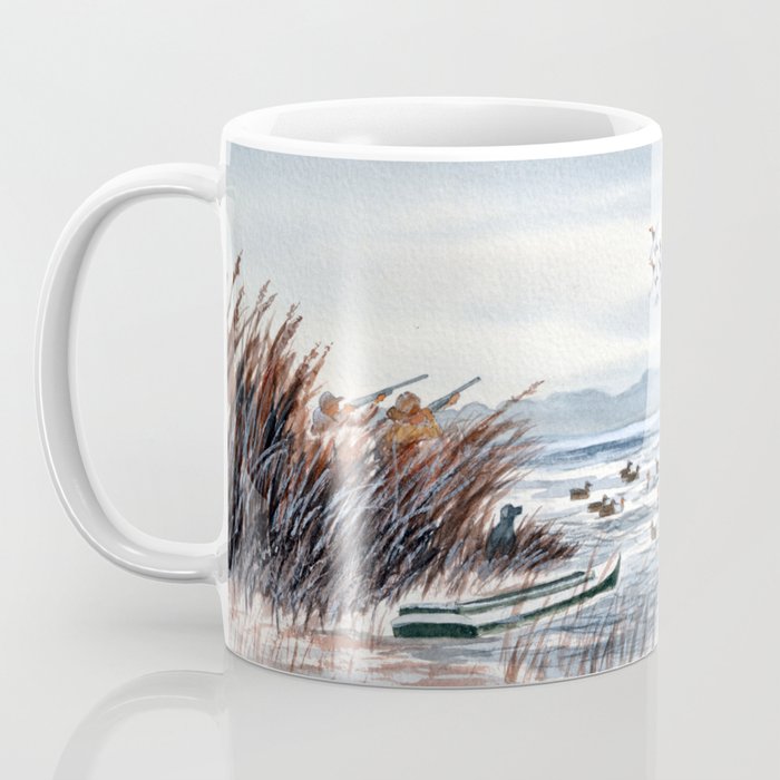 Duck Hunting For Canvasbacks Coffee Mug Gallery Image 3