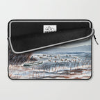Duck Hunting For Canvasbacks Laptop Sleeve Gallery Image 2