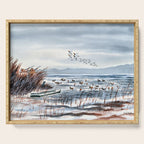Duck Hunting For Canvasbacks Serving Tray Gallery Image 1