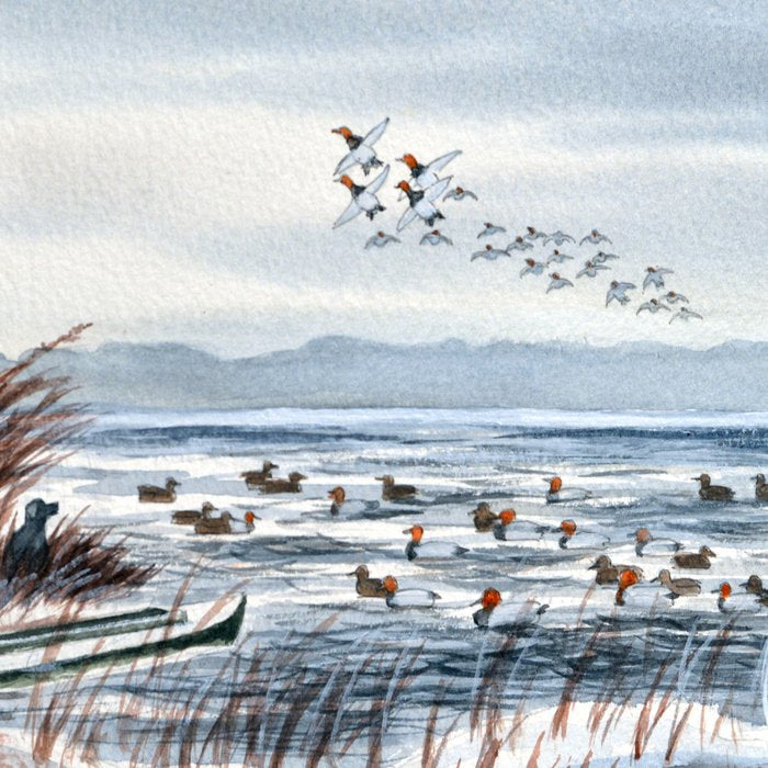 Duck Hunting For Canvasbacks Coffee Mug Gallery Image 2