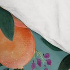 Dear Clementine - oranges teal by Crystal Walen Comforter Gallery Image 4