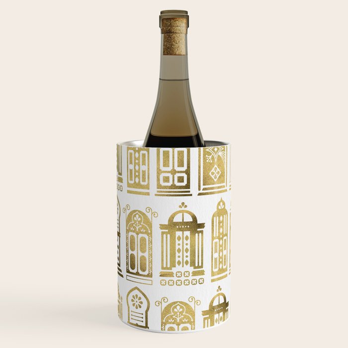 Moroccan Doors - Gold Palette Wine Chiller Gallery Image 3