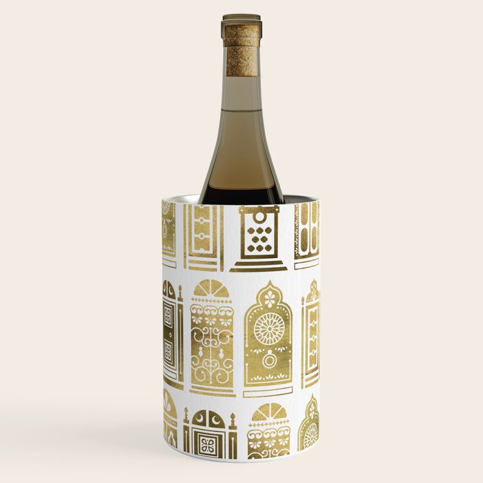 Moroccan Doors - Gold Palette Wine Chiller Gallery Image 2