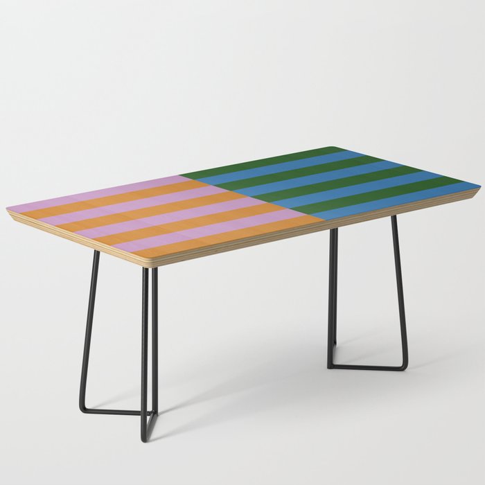 Abstraction_GEOMETRIC_STRIPE_LINE_COLORFUL_POP_ART_0701L Coffee Table Gallery Image 1