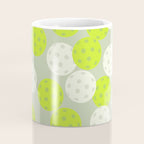 Pickleball Ball Pattern Coffee Mug Gallery Image 4
