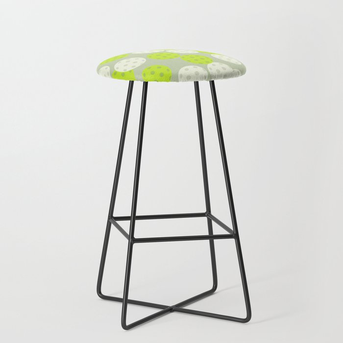 Pickleball Ball Pattern Stool Gallery Image 1