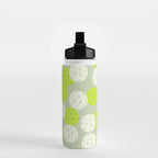 Pickleball Ball Pattern Water Bottle Gallery Image 2