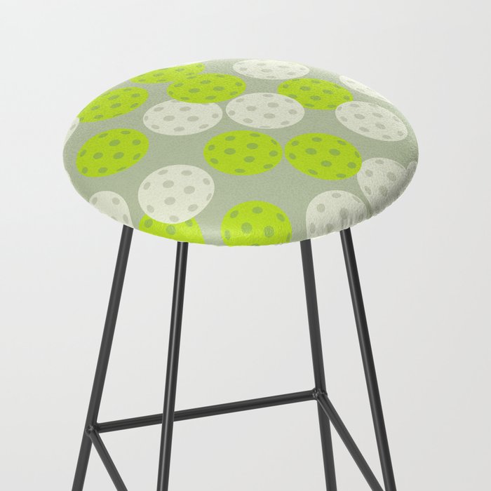 Pickleball Ball Pattern Stool Gallery Image 2