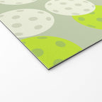 Pickleball Ball Pattern Welcome Mat Gallery Image 2