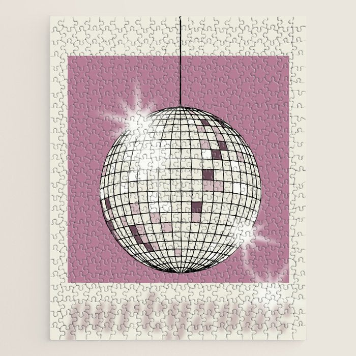 Celebrate the 80s Partyzone pink Jigsaw Puzzle Gallery Image 1