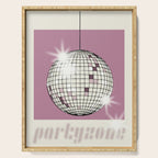 Celebrate the 80s Partyzone pink Serving Tray Gallery Image 1