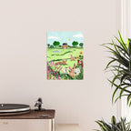 Bunnies in a Field Poster Gallery Image 2