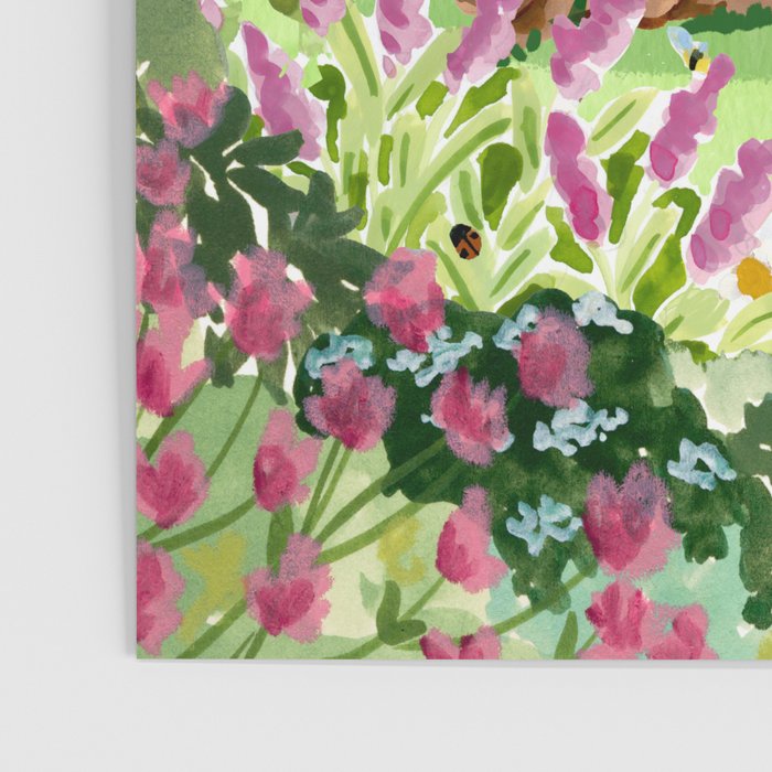 Bunnies in a Field Poster Gallery Image 3