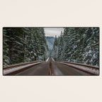 Winter Road Trip - Pacific Northwest Nature Photography Desk Mat Gallery Image 3