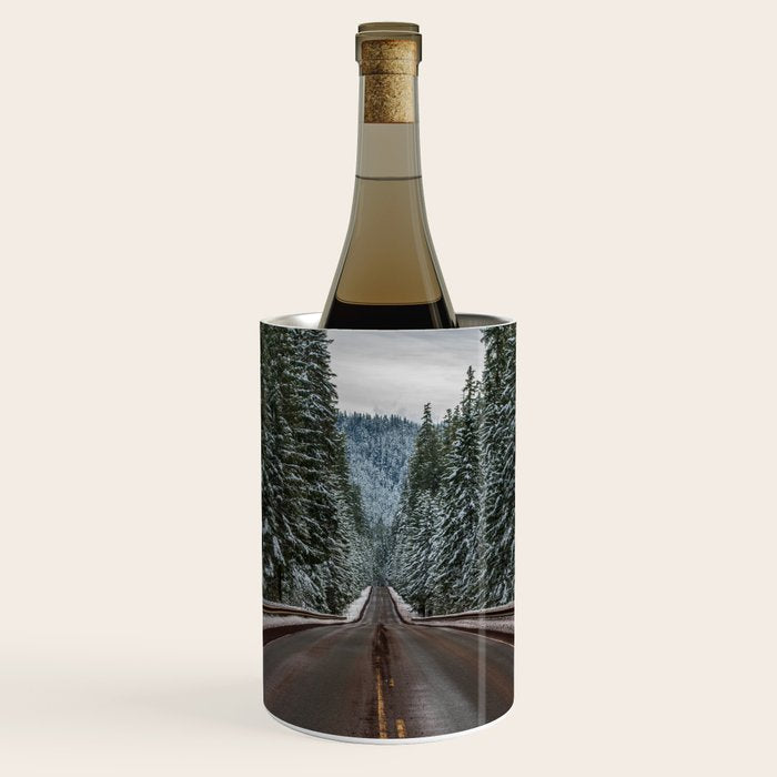Winter Road Trip - Pacific Northwest Nature Photography Wine Chiller Gallery Image 1