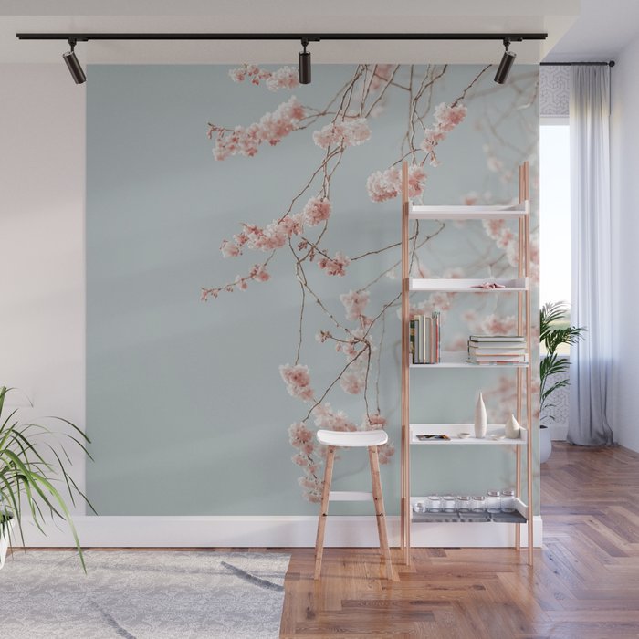 Cherry Blossom Wall Mural Gallery Image 1