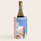 Santorini Greece Mamma Mia Pink Street Wine Chiller Gallery Image 2