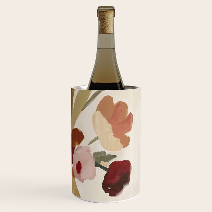 Soft Floral Still Life Wine Chiller Gallery Image 3