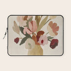 Soft Floral Still Life Laptop Sleeve Gallery Image 1