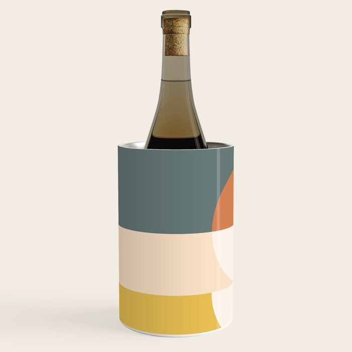 Abstract Geometric 02B Wine Chiller Gallery Image 2