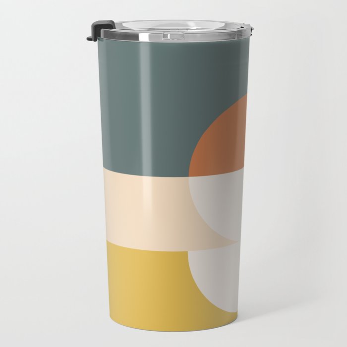 Abstract Geometric 02B Travel Mug Gallery Image 3