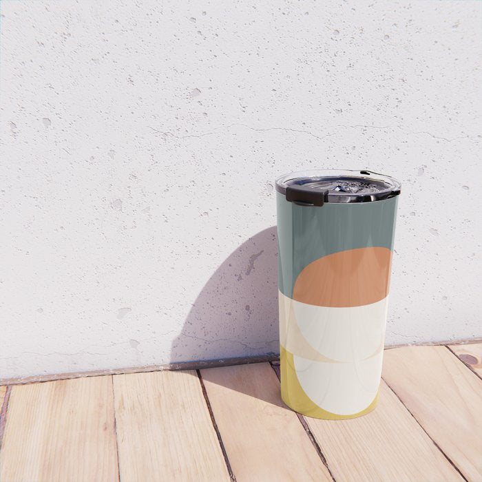 Abstract Geometric 02B Travel Mug Gallery Image 4