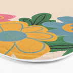Floral Wreath Bath Mat Gallery Image 3