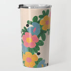 Floral Wreath Travel Mug Gallery Image 3