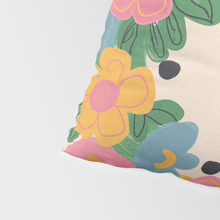 Floral Wreath Pillow Sham Gallery Image 4