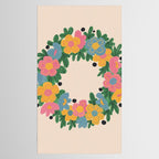 Floral Wreath Tablecloth Gallery Image 2
