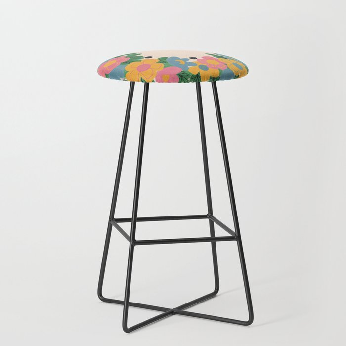 Floral Wreath Stool Gallery Image 1