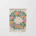 Floral Wreath Wall Hanging Gallery Image 1