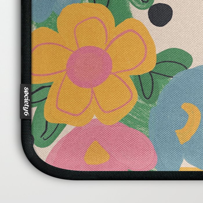 Floral Wreath Laptop Sleeve Gallery Image 3