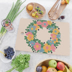 Floral Wreath Cutting Board Gallery Image 2