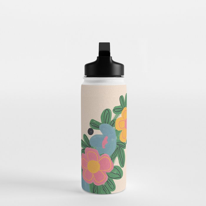 Floral Wreath Water Bottle Gallery Image 3