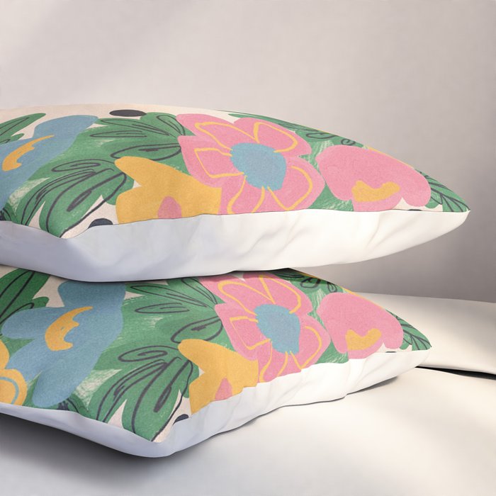 Floral Wreath Pillow Sham Gallery Image 3