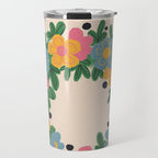 Floral Wreath Travel Mug Gallery Image 1