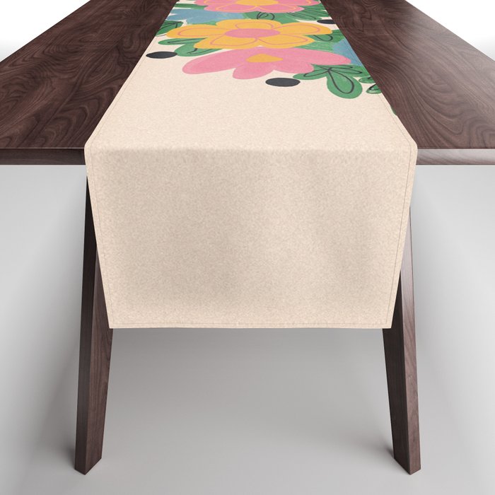 Floral Wreath Table Runner Gallery Image 1