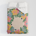 Floral Wreath Duvet Cover Gallery Image 6