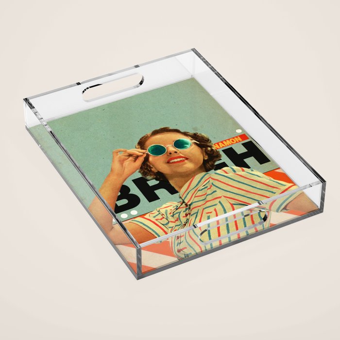 Bright Cinnamon Acrylic Tray Gallery Image 1