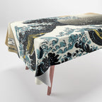 The Great Wave Off Kanagawa ,No.2, Tablecloth Gallery Image 1