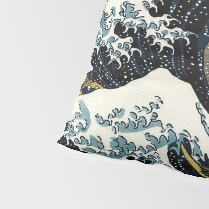 The Great Wave Off Kanagawa ,No.2, Pillow Sham Gallery Image 4