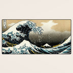 The Great Wave Off Kanagawa ,No.2, Desk Mat Gallery Image 3