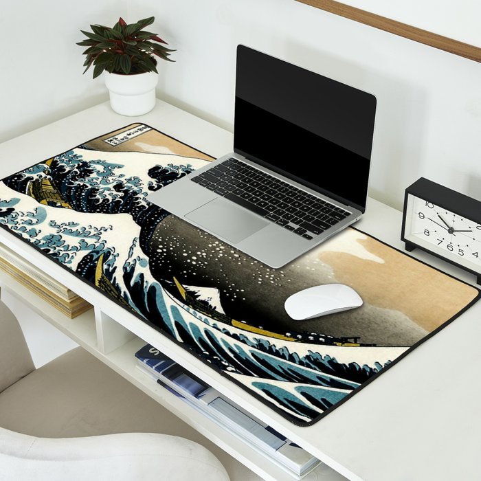 The Great Wave Off Kanagawa ,No.2, Desk Mat Gallery Image 2